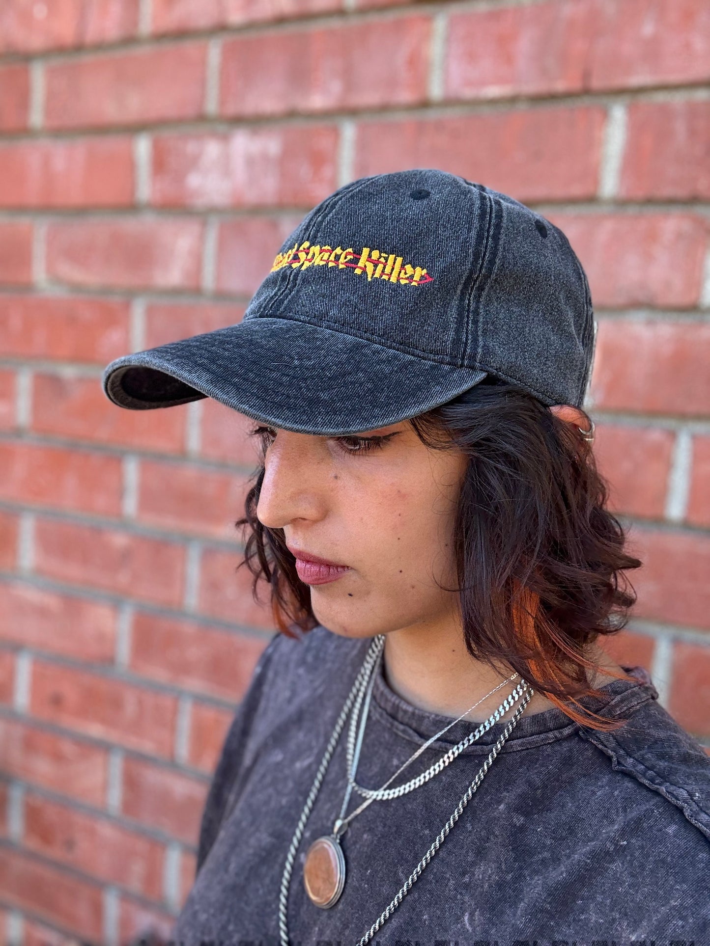Ghost Space Killer | Embroidered Vintage Cap