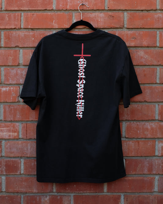 // Dweller: Unknown | Oversized Faded T-Shirt in Black