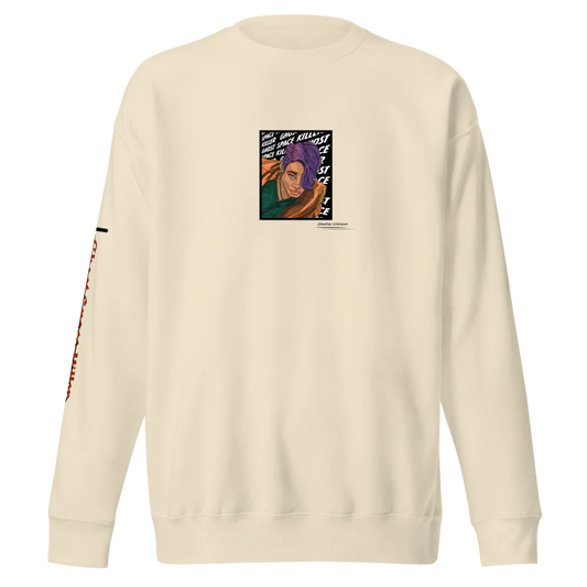 // Dweller: Unknown | Premium Cotton Sweatshirt in Bone